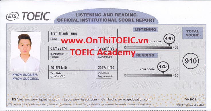 Luyen thi TOEIC